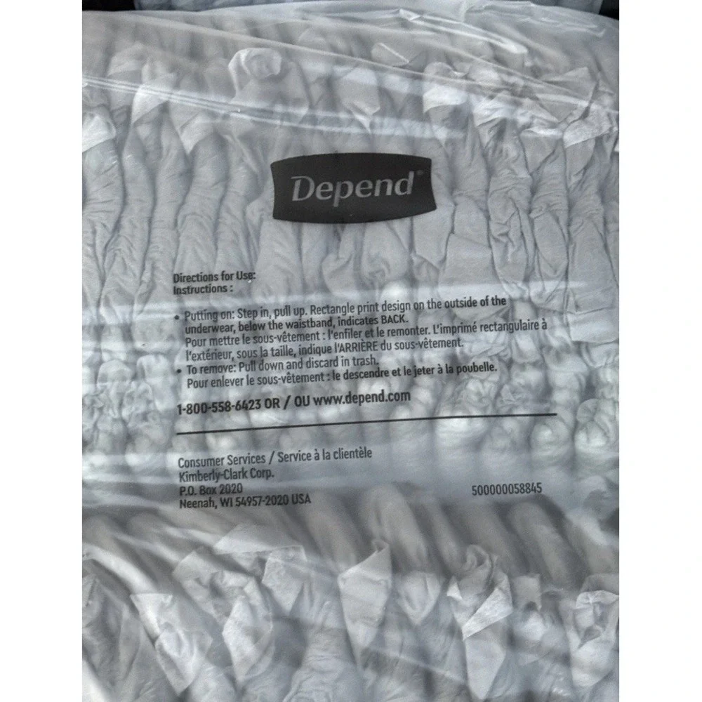 Depend Fresh Protection Incontinence Underwear For Men 72 Count Maximum Absor...